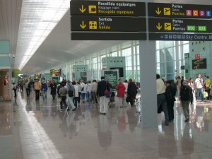 Barcelona-El Prat vliegveld T1