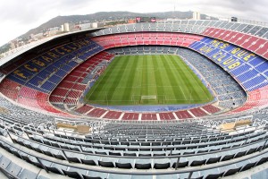 Het Camp Nou stadion in Barcelona