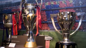 Camp Nou: Un'esperienza indimenticabile: Vetrina dei Trofei.