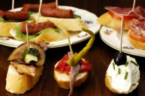 巴塞罗那小吃：Pintxos