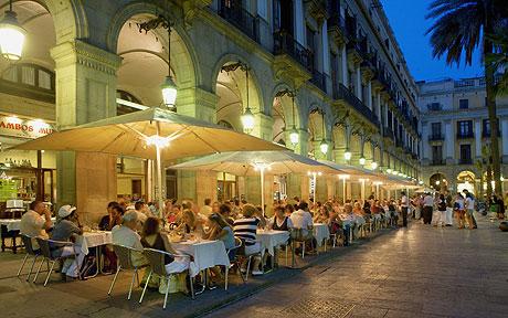 Dining in El Born, Barcelona