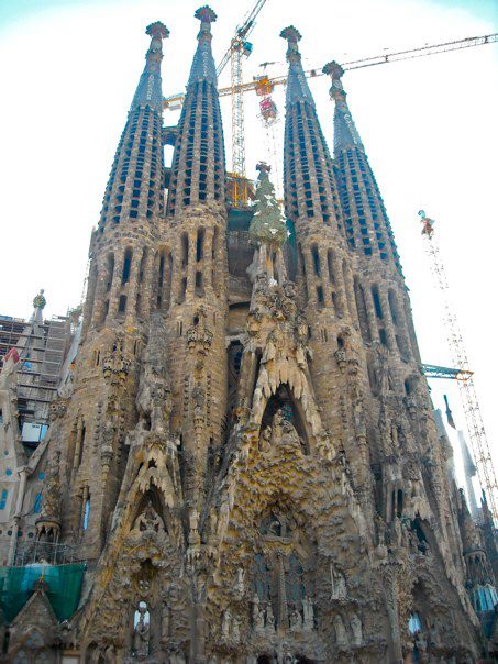 La Sagrada Familia, Gaudí, Barcelona