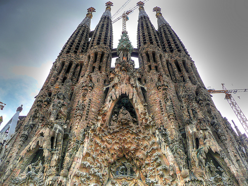 La Sagrada Familia, Gaudí Architecture in Barcelona