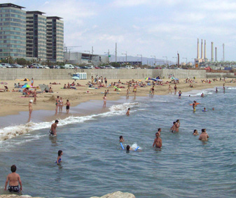 Llevant Beach Barcelona