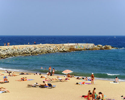 Barceloneta beach