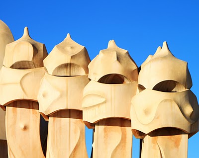 La Pedrera Rooftop, Gaudí, Barcelona