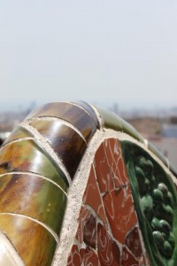 Park Güell Mosaic Bench Designs