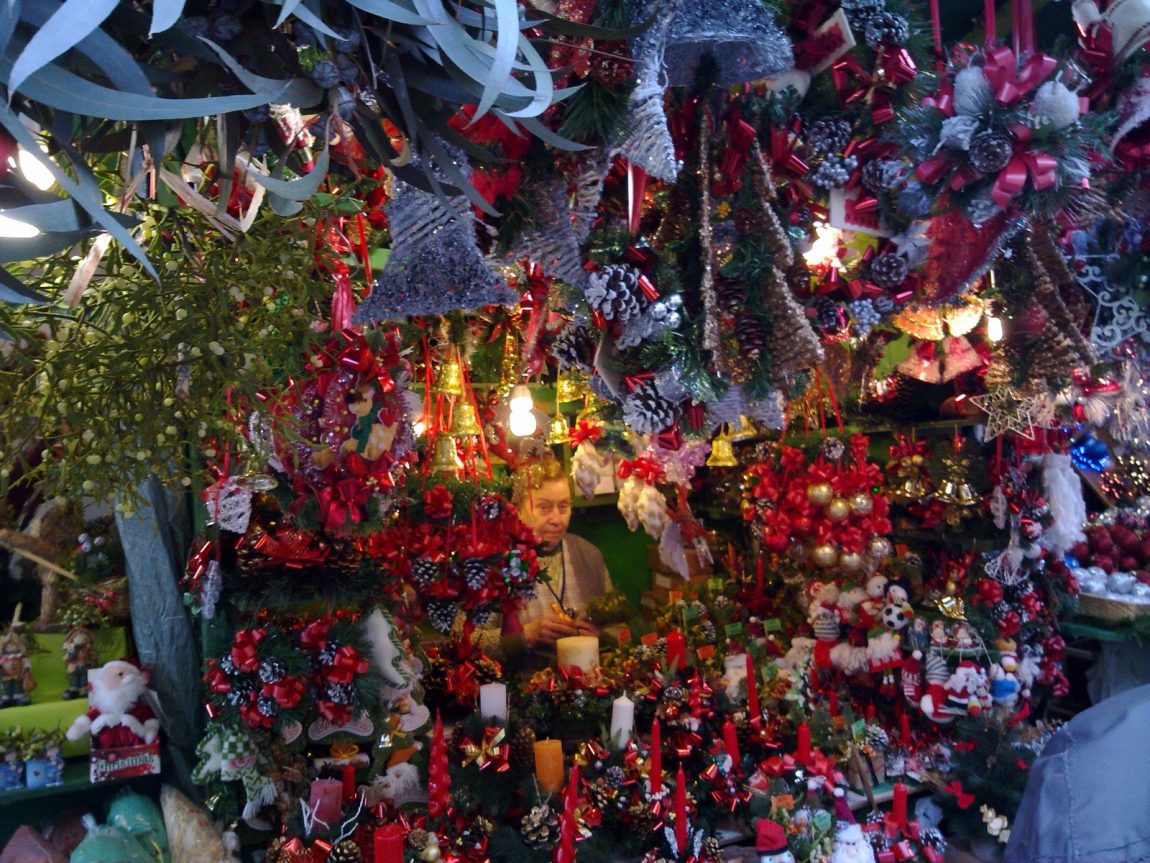 Mercado de Navidad, Barcelona