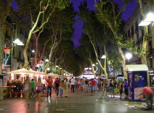 Las Ramblas Barcelone