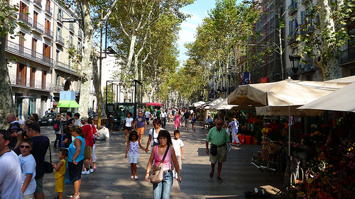 Las Ramblas, Barcelona