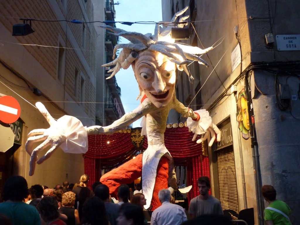 Gegants, Barcelona Festivals