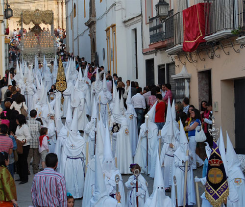 Nazarenos, Settimana Santa