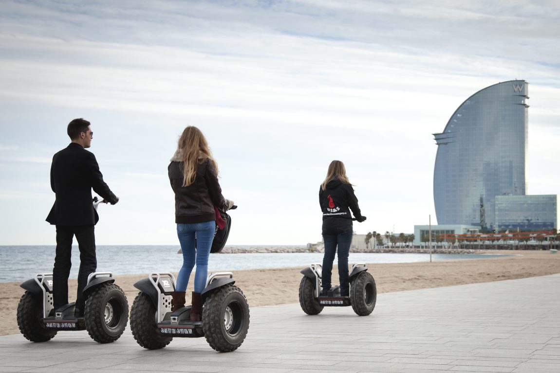 巴塞罗那Segway代步车观光路线