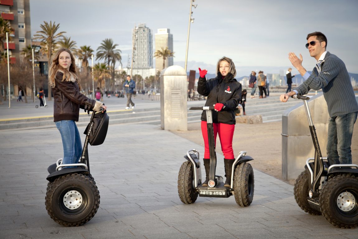 巴塞罗那Segway代步车观光路线