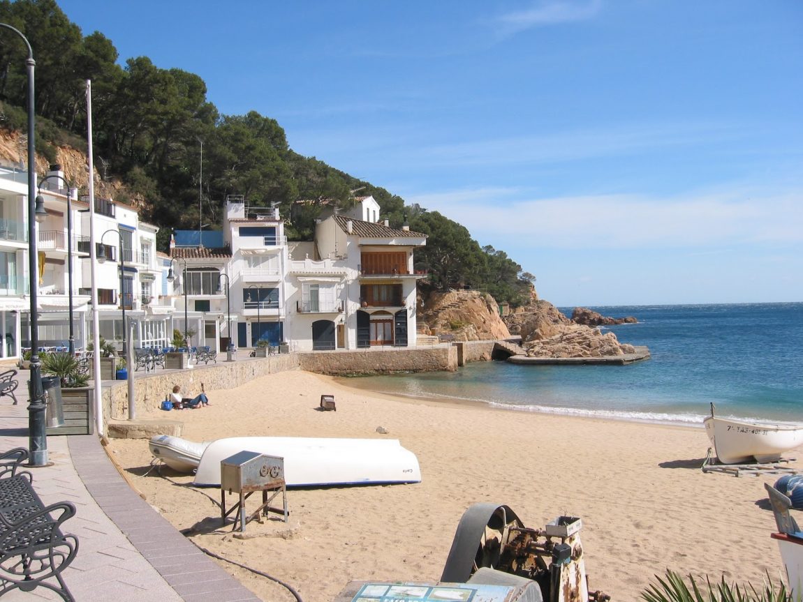 Tamariu, spiaggia Costa Brava