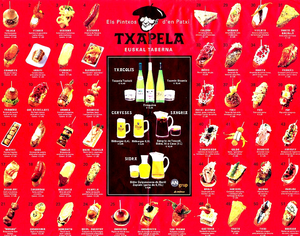 Txapela, Barcelona