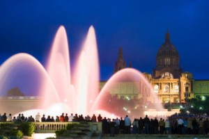 Montjuïc magischer Brunnen