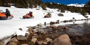 Schneemobil fahren in Grandvalira