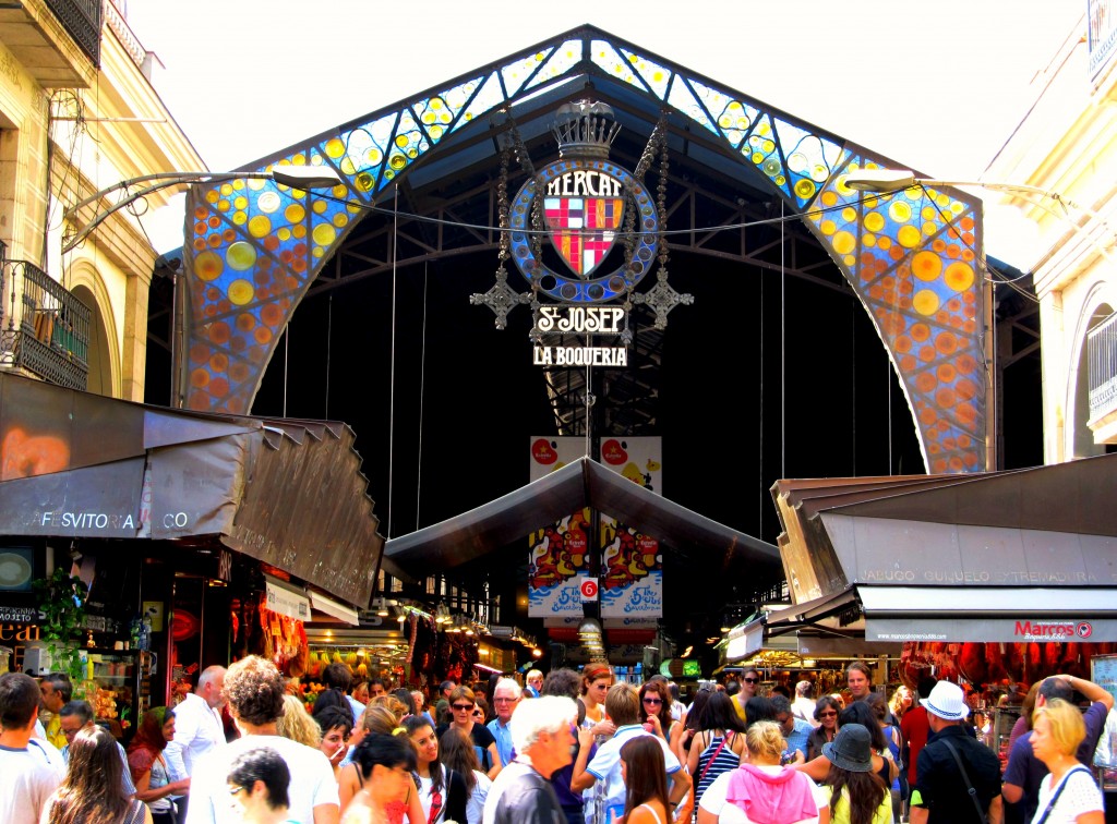 De Boqueria Markt in Barcelona – “een tempel van gastronomie”