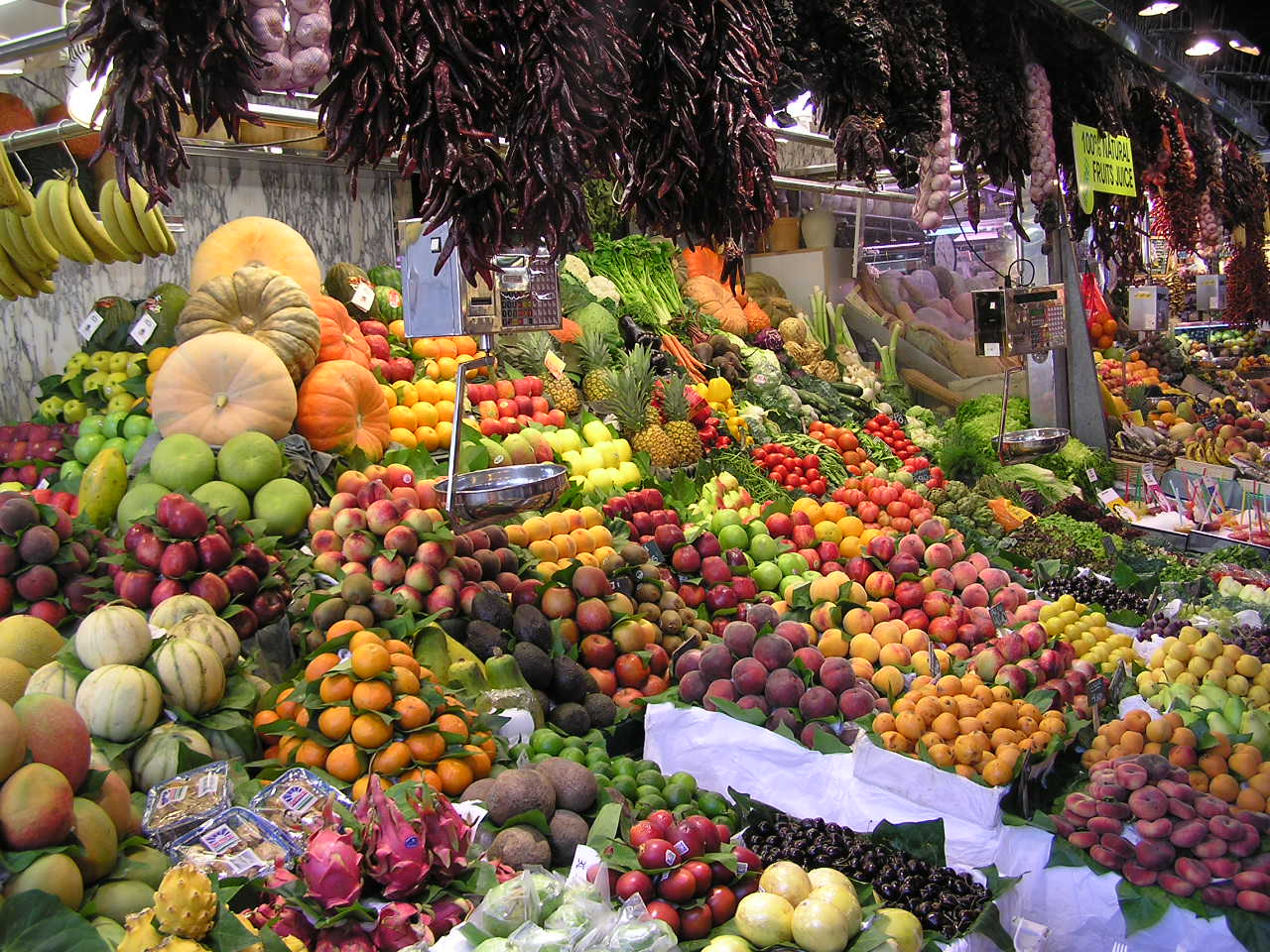 Marché Boqueria, Barcelona