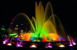 Fontaine Magique Montjuïc, Barcelona