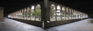 Courtyard Pedralbes Monastery, Barcelona