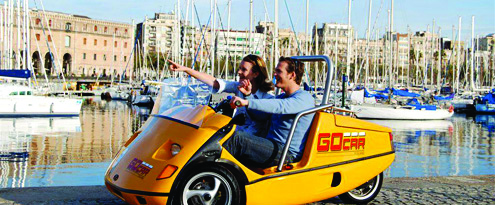 Barcelona tours Go Car