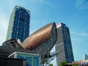 Frank Gehry Golden Fish Barcelona