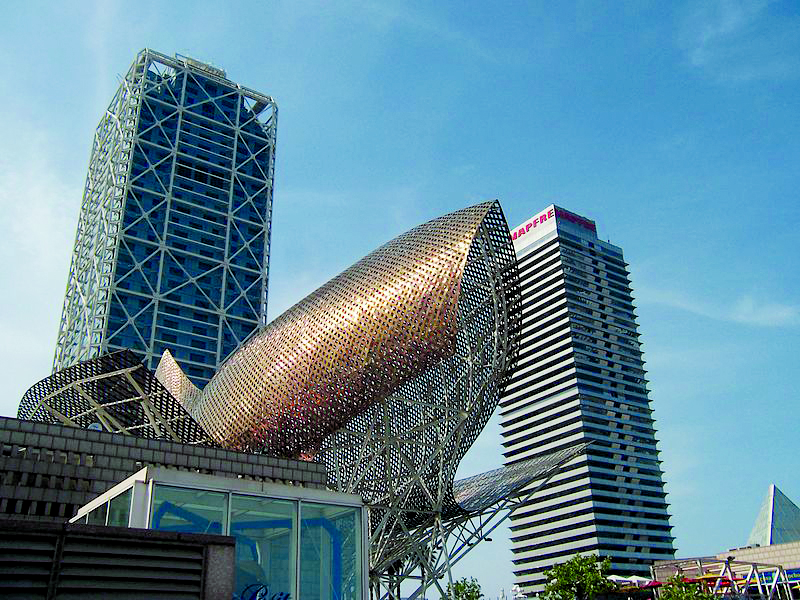 Frank Gehry Golden Fish Barcelona