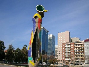 Miro Dona i Ocell Sculpture Barcelona