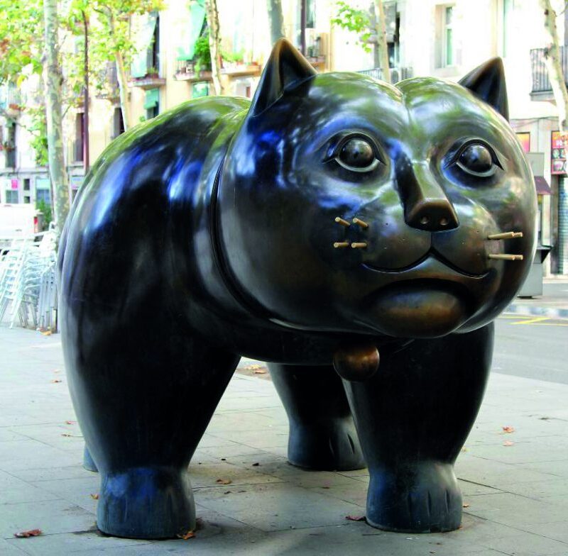 5 de las esculturas callejeras más icónicas de Barcelona