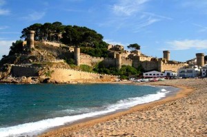 Het mooie Costa Brava Tossa de Mar in Spanje