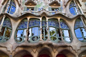 Vetrata Casa Batlló Barcellona