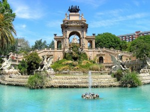 Parque de la Ciudadela Fountain