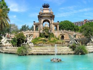 Parc de la Ciutadella Brunnen