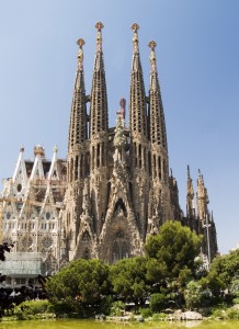 Sagrada Familia Barcelone Gaudi