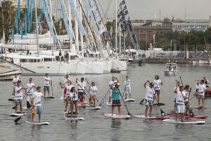 Paddle au Salon Nautique Barcelona 