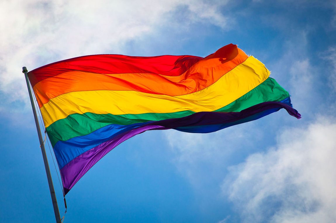 Regenbogen Flagge