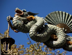 La Rambla Dragon Barcelona