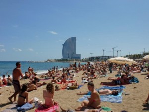 Spiaggia di Barcellona