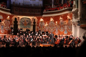 Concierto en el Palau de la Música, en Barcelona