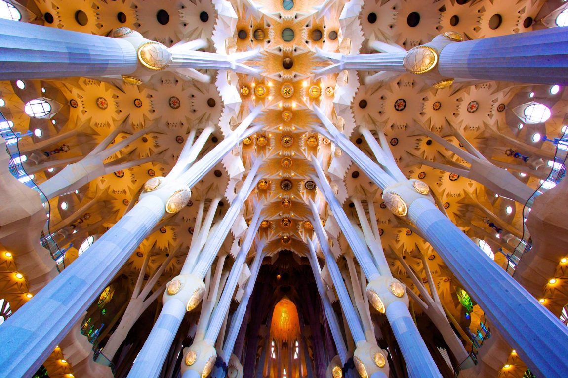 Inside Sagrada Familia