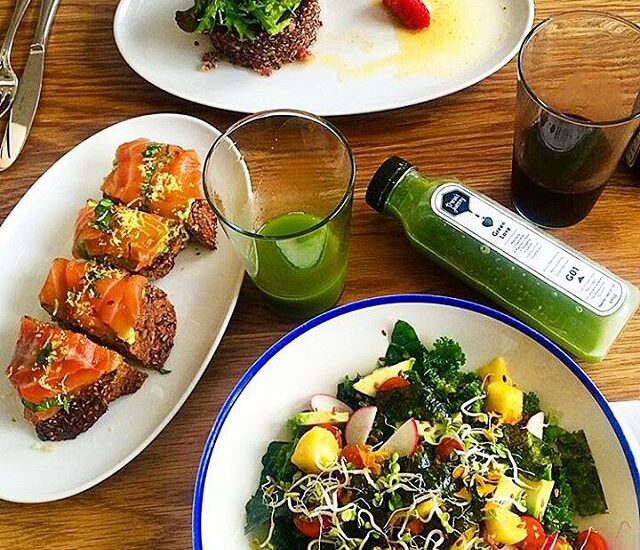 Healthy eating and cold pressed juices in Barcelona