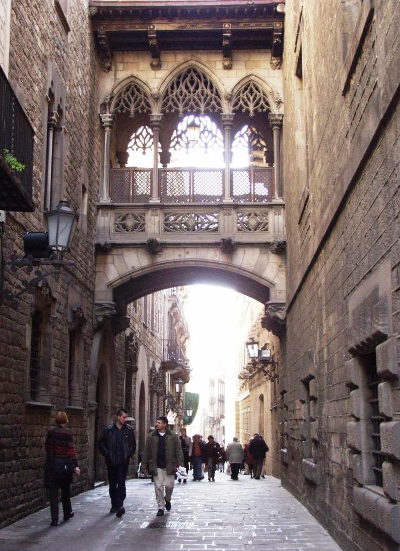 Barri Gòtic a Barcellona