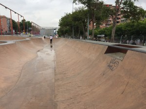 La Guineueta Skatepark in Barcelona