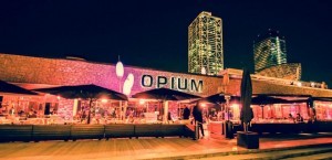Пляжный клуб Opium в Барселоне