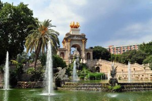 El Parc de la Ciutadella in Barcelona