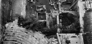 The excavations at Plaça del Rei, 1931, Museu d’Història de Barcelona