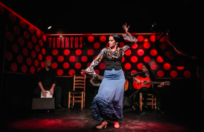 Tarantos flamenco voorstelling in Barcelona
