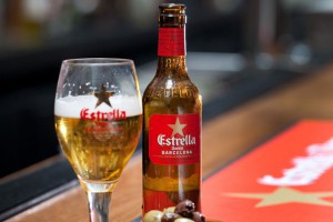 Estrella beer 